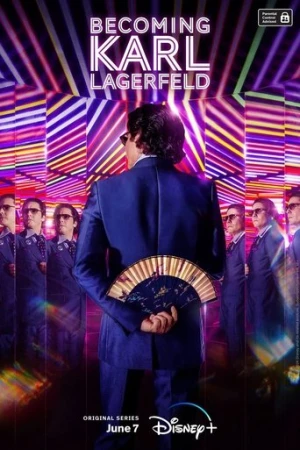 Becoming Karl Lagerfeld afiş