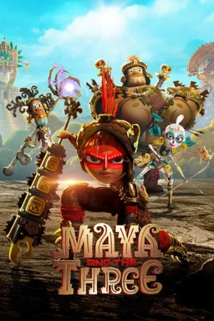 Maya ve Üç Savaşçı afiş