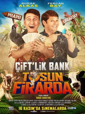 Çift'lik Bank: Tosun Firarda (2018) izle