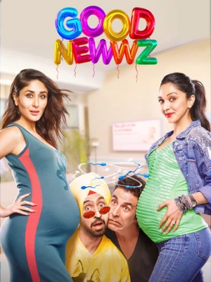 Iyi Haberler./ Good Newwz (2019) izle