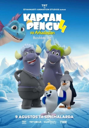 Kaptan Pengu ve Arkadaşları 4: Buzuldaki Sır afiş