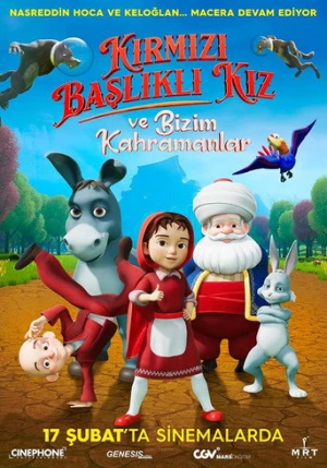 Kırmızı Başlıklı Kız ve Bizim Kahramanlar afiş